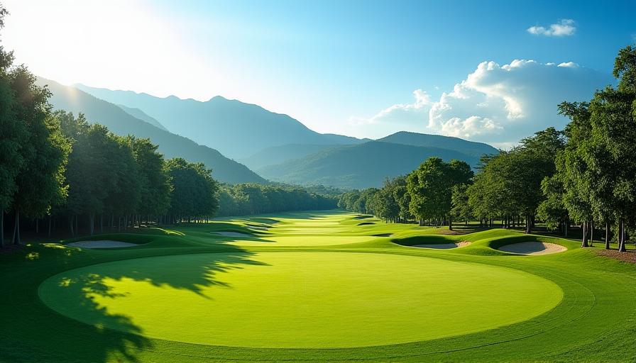 Golf course partnership di Malaysia untuk paket regional