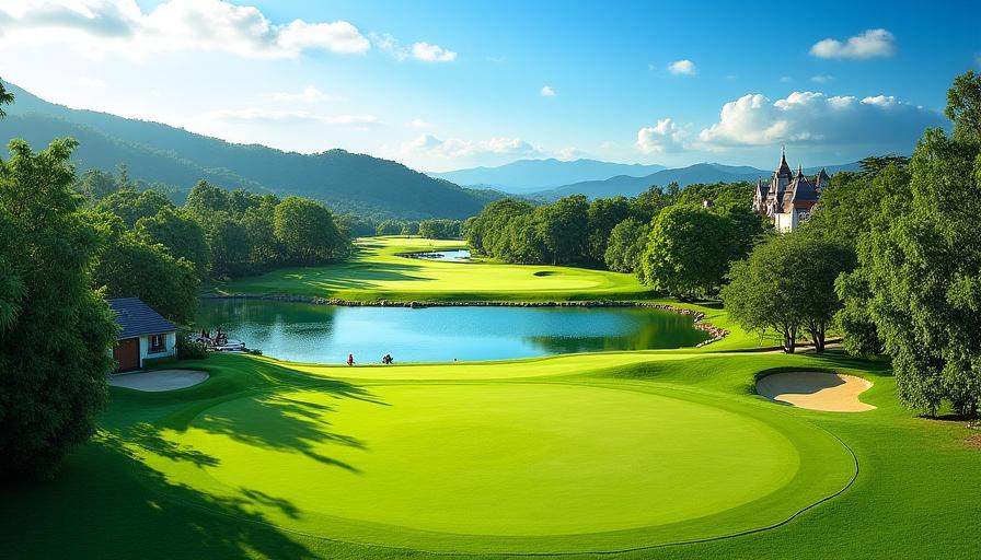 Golf resort Thailand untuk paket wisata golf regional